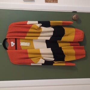 Candy Corn Cardigan w/ Pockets from Magnolia Place by Unique Vintage